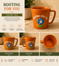 Orange Mug “Rooting for You” large size