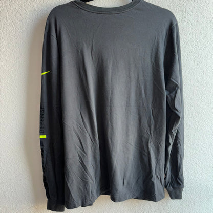 Nike NFL Dallas Cowboys “Doomsday” Gray & Neon Yellow Green Long Sleeve Shirt ￼