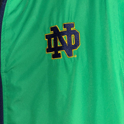 Notre Dame green jacket made by Under Armour new with tags size large
