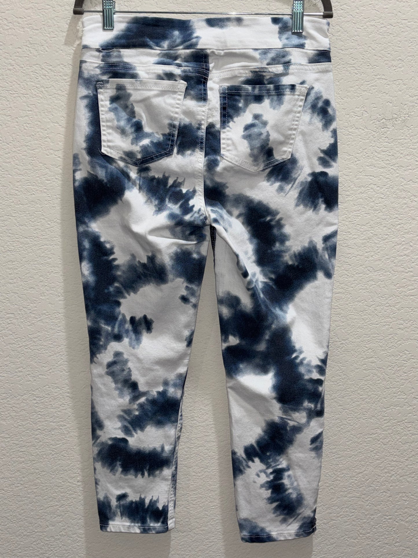 Women’s Tie Dye Blue and White Jeans size 6 by Westbound