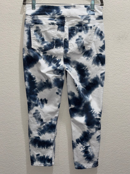 Women’s Tie Dye Blue and White Jeans size 6 by Westbound