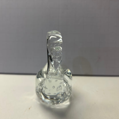 Swan Glass Figurine