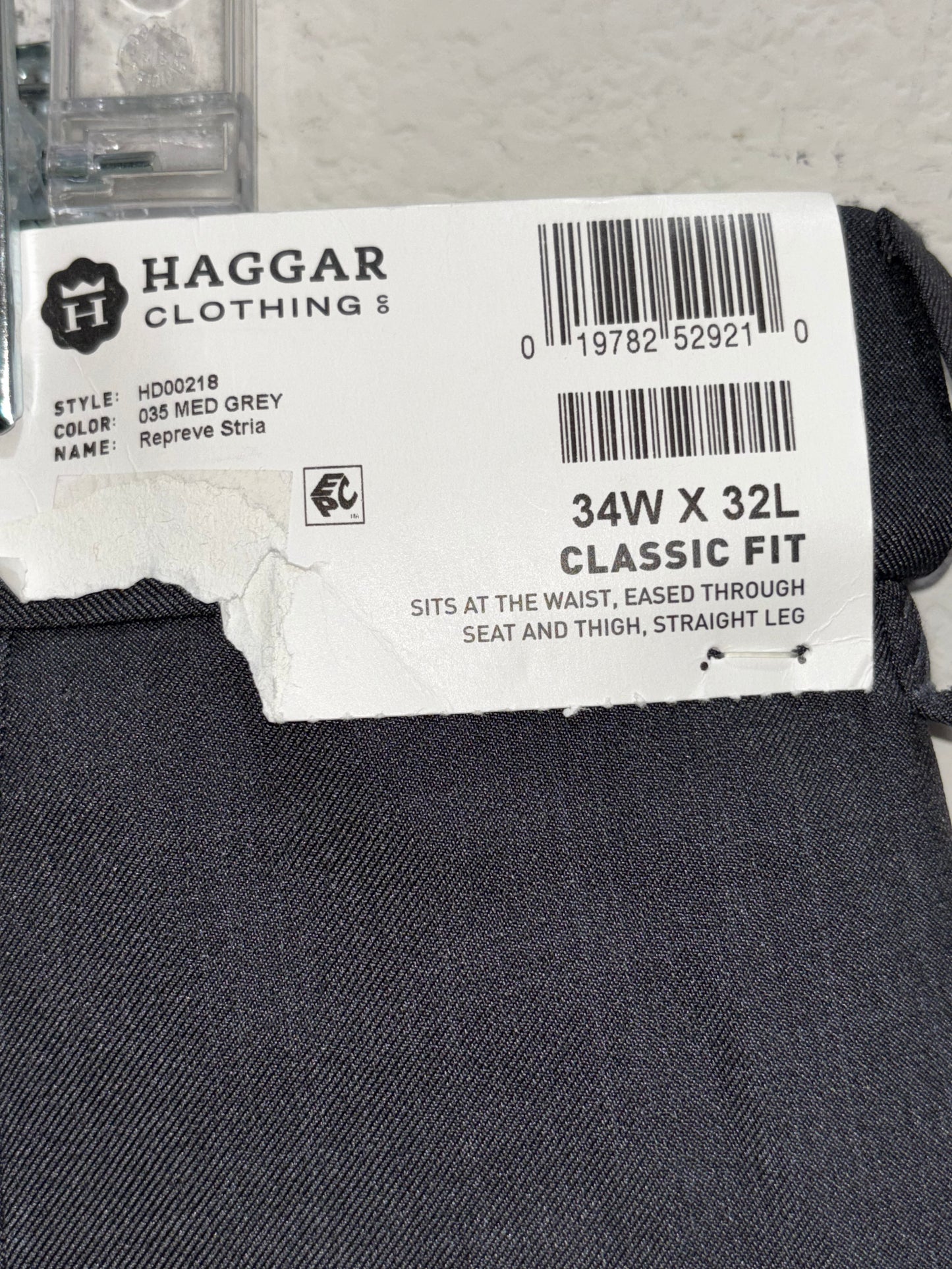 Hagger Black Eco Dress pants size 34
