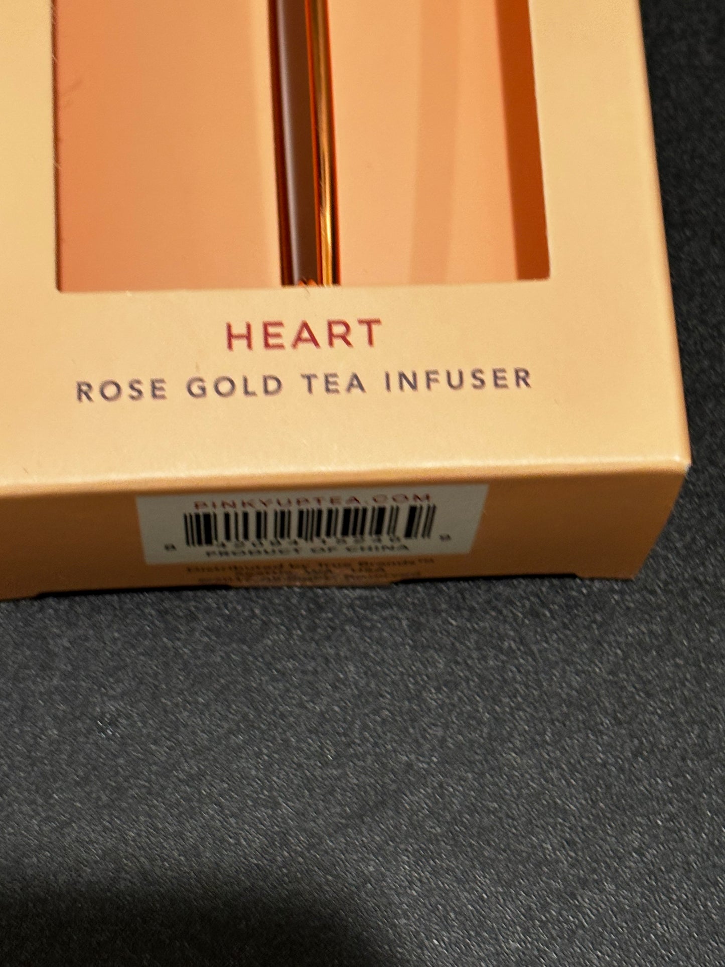 Pinky Up Rose Gold Tea Infuser