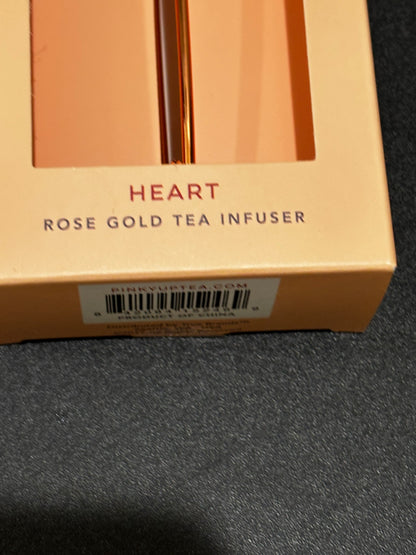 Pinky Up Rose Gold Tea Infuser