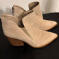 Vince Camuto tan suede leather ankle boot women’s size 11