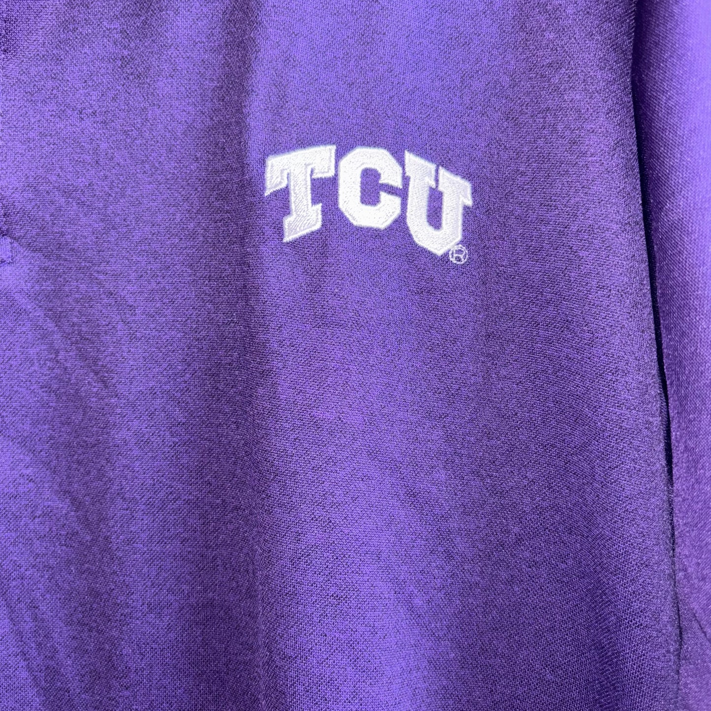 Texas Christian University (TCU) ￼Purple Men’s 2XL Polo by Champion