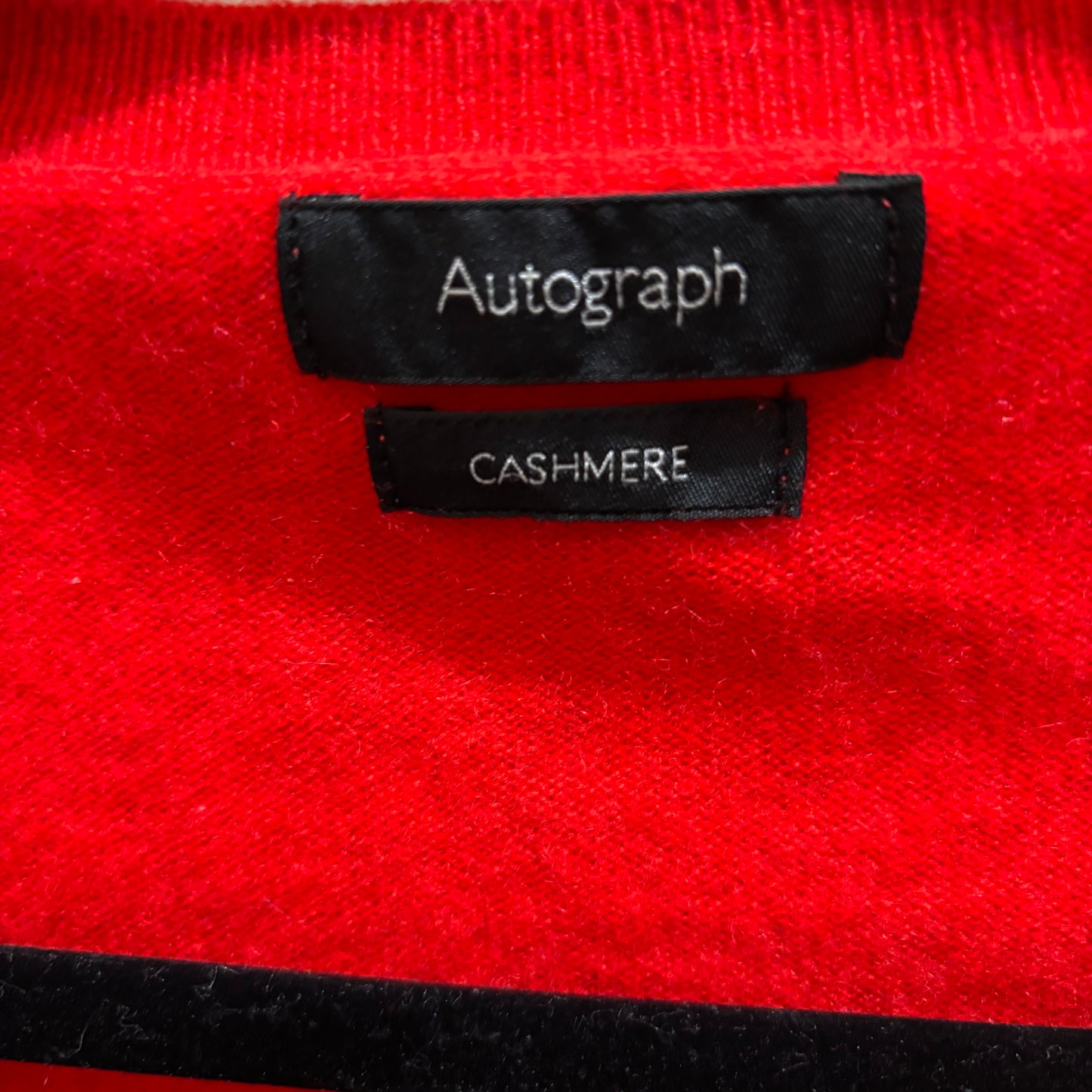 Cashmere red sweater by autograph women’s size 12