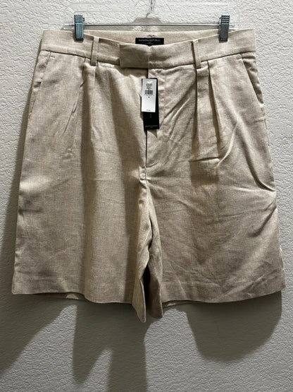 Banana Republic Women’s Tan Linen Blend Shorts size 12