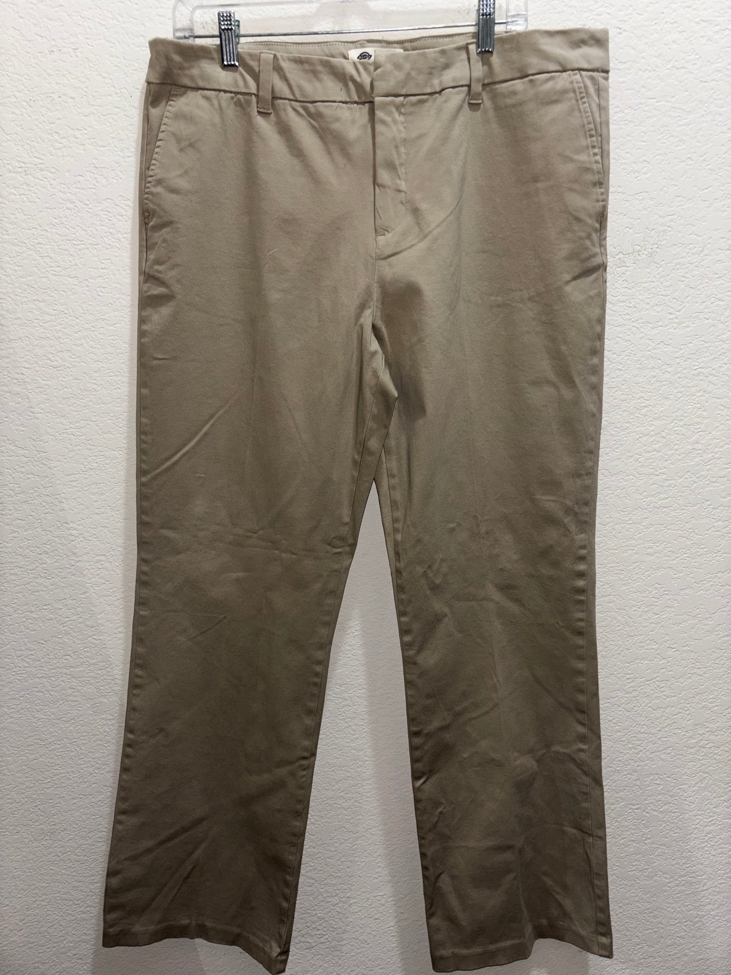 Dickies Khaki Bootcut trouser pants women’s size 16 regular