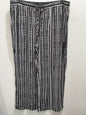 Robert Louis Women’s Black White Wide Leg Pants size 3XL