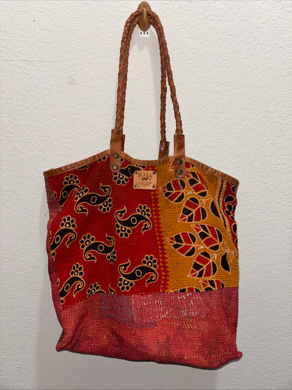 Will leather and Textile Tote with leather wallet Women’s