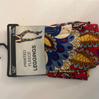 LILDY colorful leggings size large – 2XL