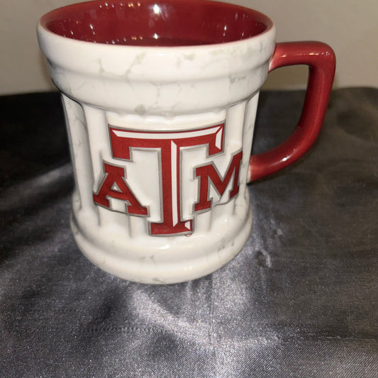 Texas A&M Mug White and Red