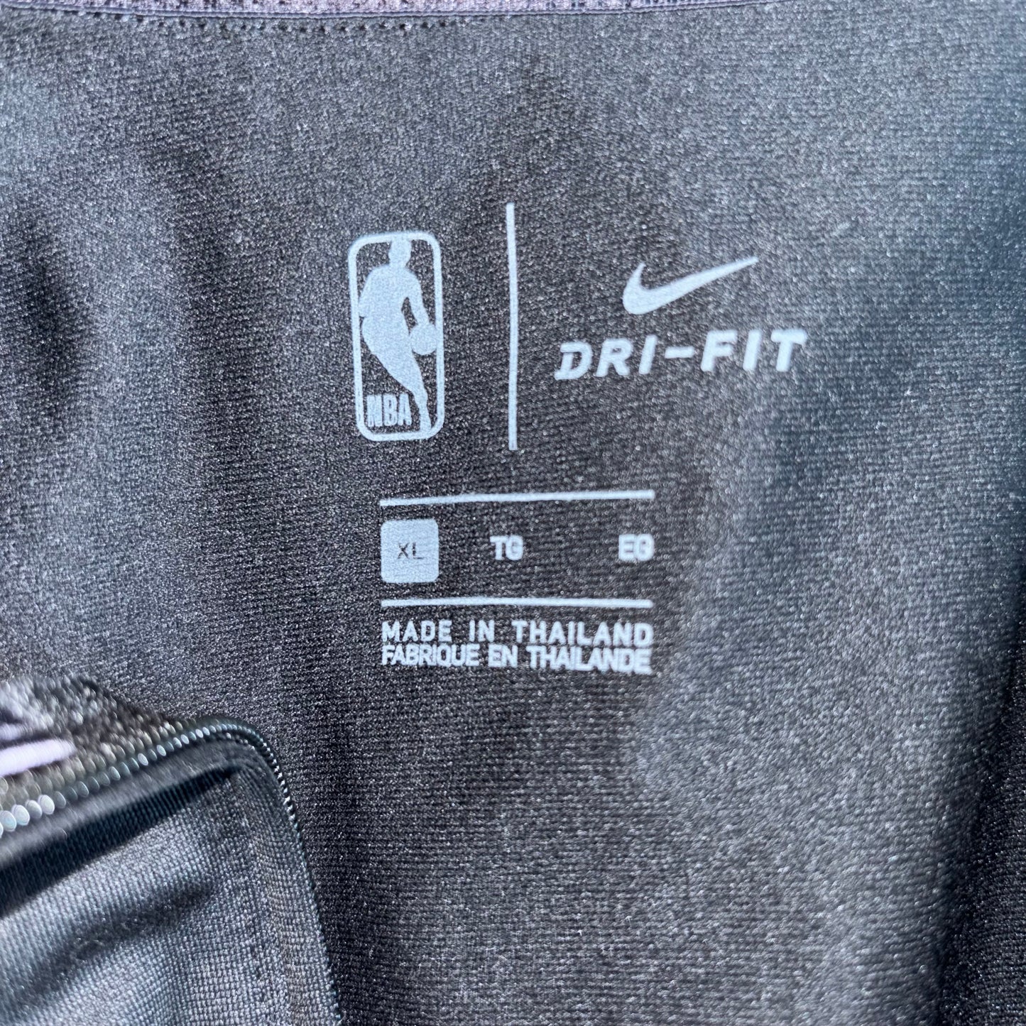 Nike OKC Thunder Dri fit long sleeve black shirt XL NWT