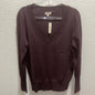 Womens Expresso Brown V neck sweater size 1X