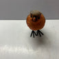 Orange Bird Figurine