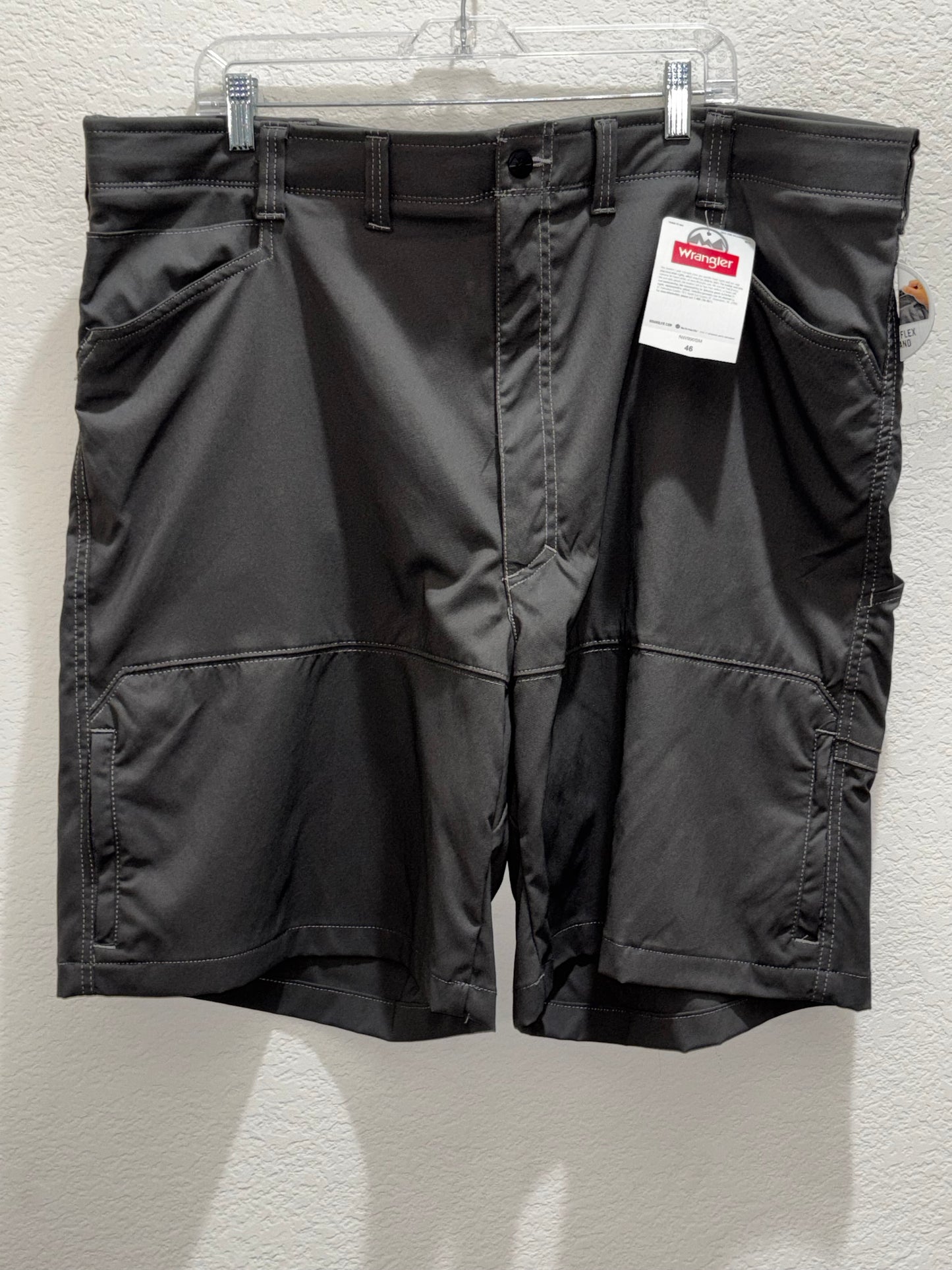 Wranglers Comfort Flex Waistband UPF 50 Gray Shorts Men’s size 46