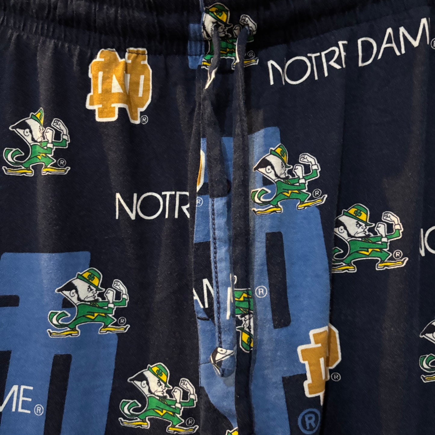 Notre Dame lounge Pants size large