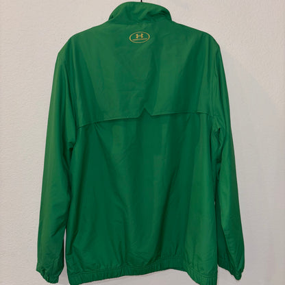 Notre Dame green jacket made by Under Armour new with tags size large