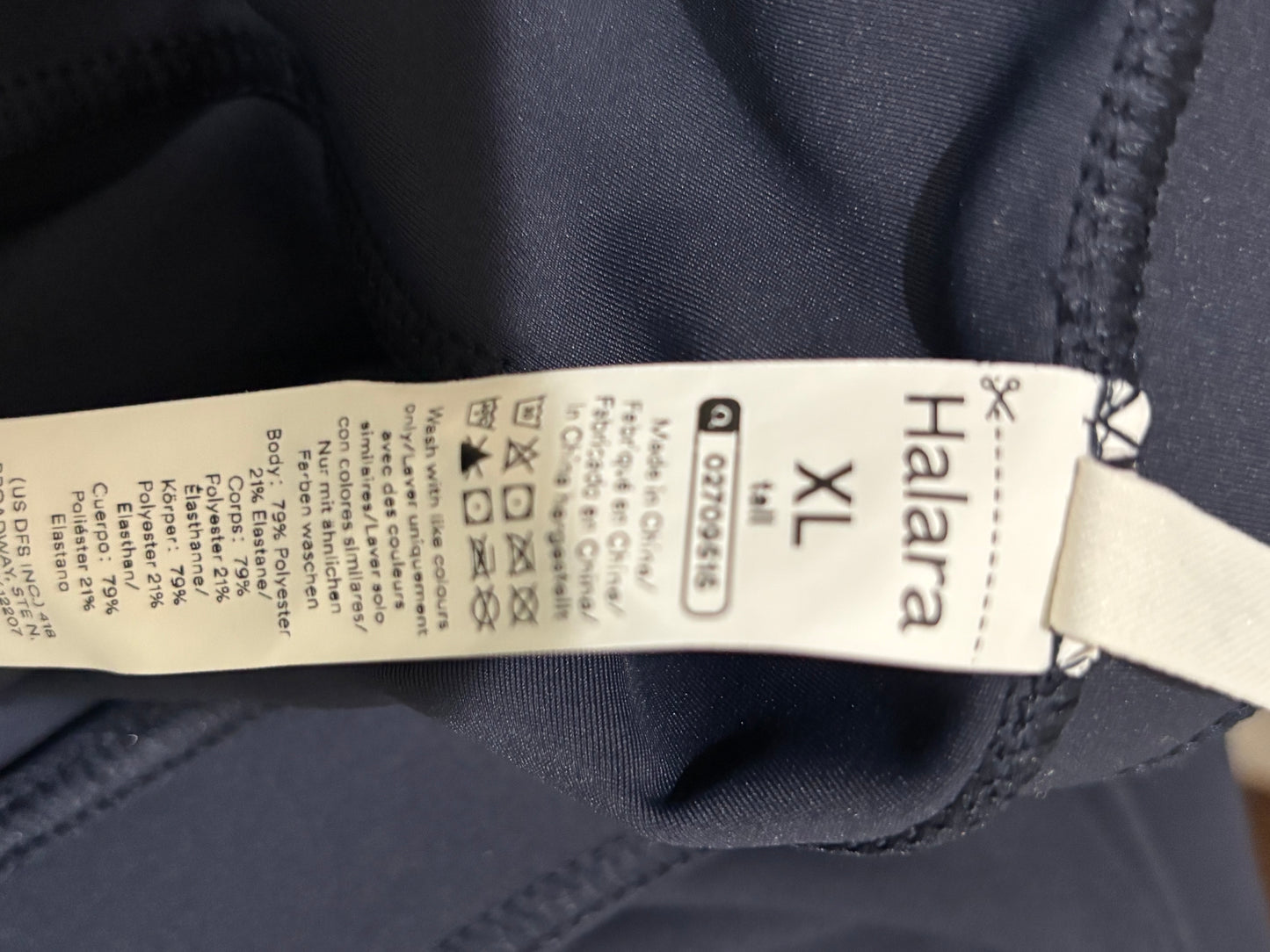 Halara Women’s Navy Blue Athletic Pants size XL