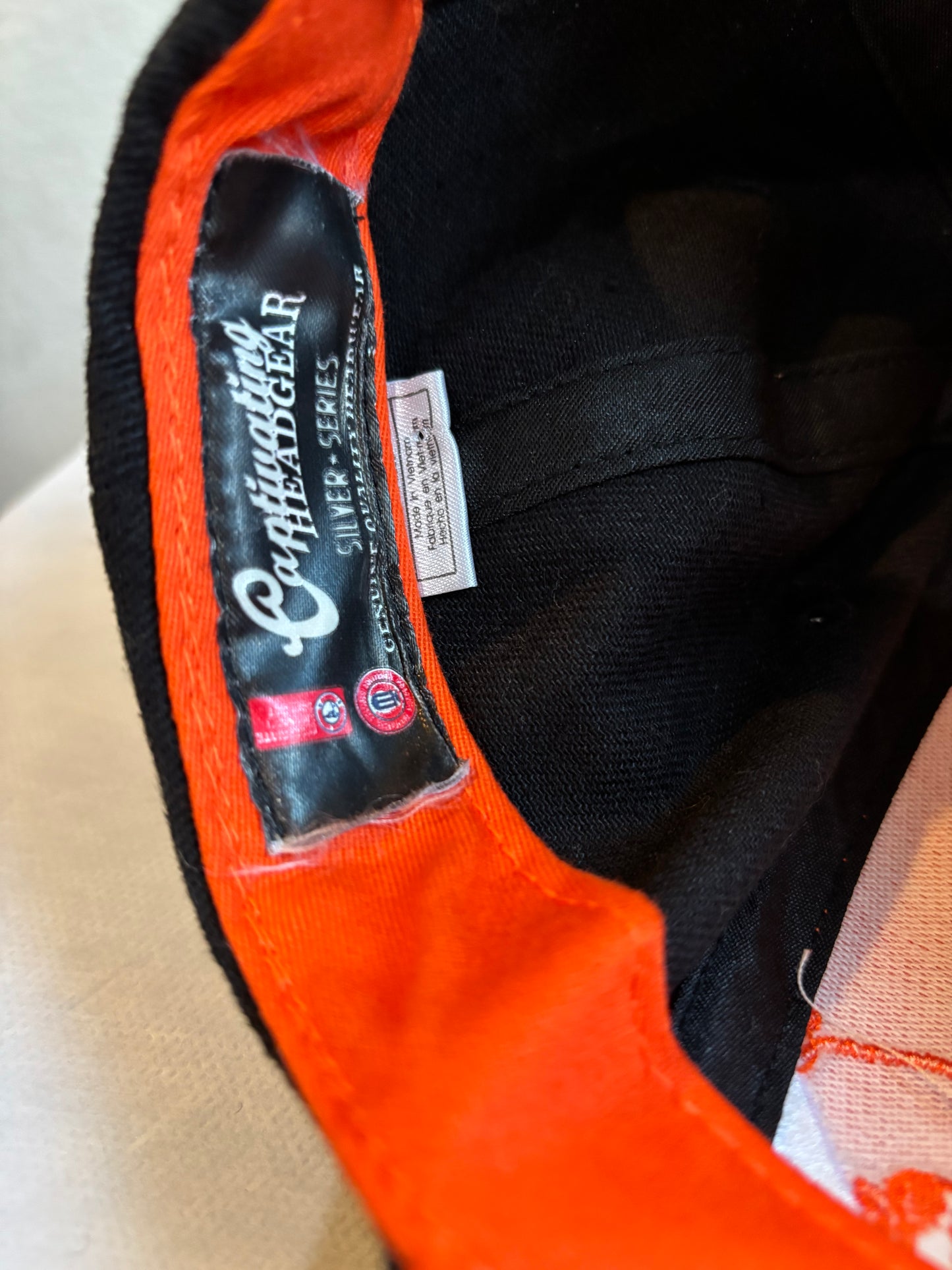 Orange & Black OSU Baseball Adjustable Hat