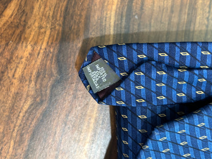 ZYLOS George Machado Blue Tie 100% Silk