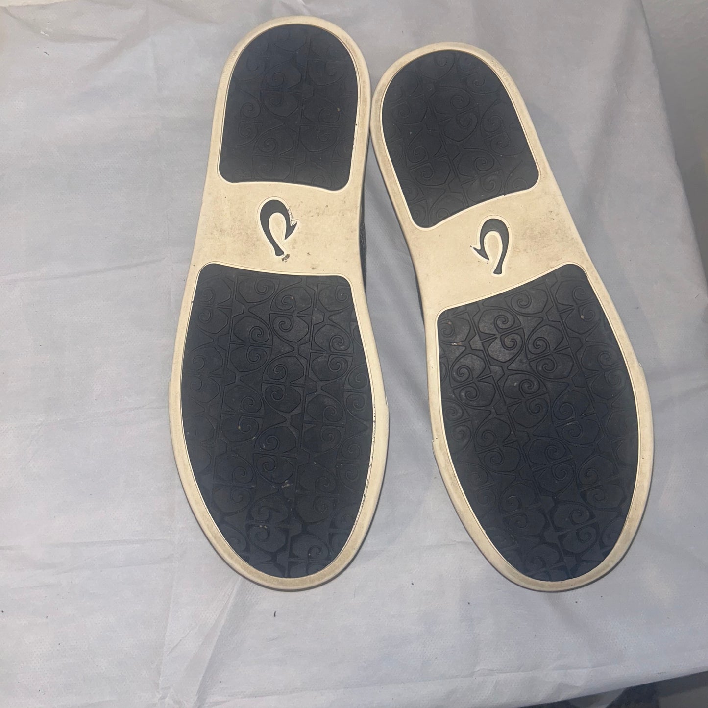 Olukai blue mesh loafers slip on size 8 ￼