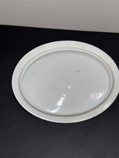 Vintage Porcelain Serving Dish with lid and handles made in Austria