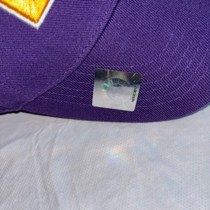 Louisiana State University SEC Purple Fitted Adjustable Hat