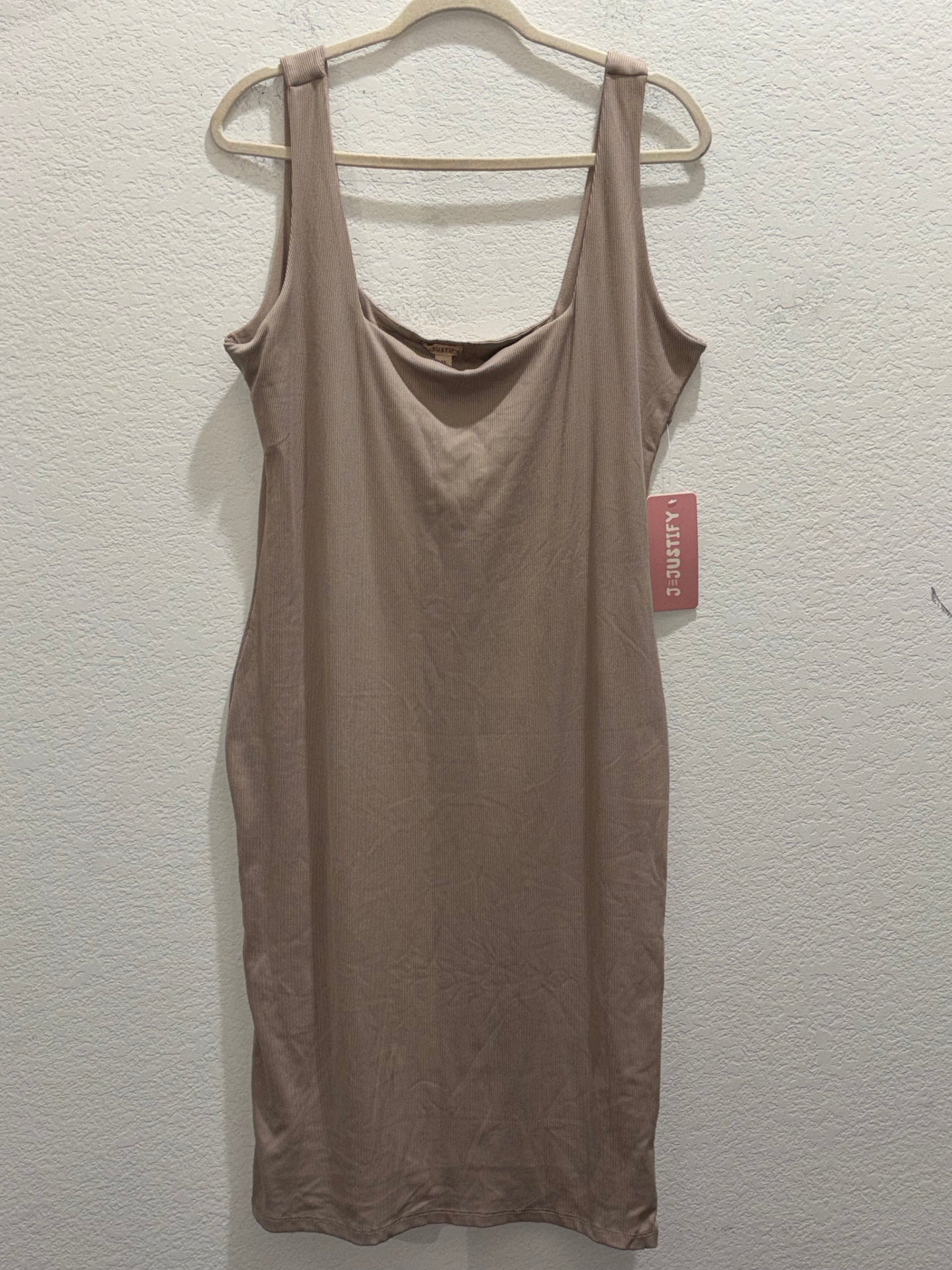 Taupe Tank Dress Women’s size 2X by Justify