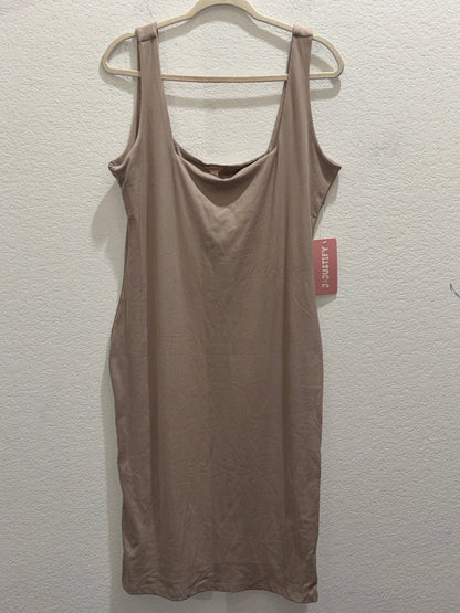 Taupe Tank Dress Women’s size 2X by Justify