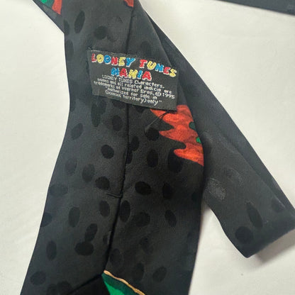 Looney Tunes Tasmanian Devil, Bugs Bunny  Golf Themed Men’s Tie