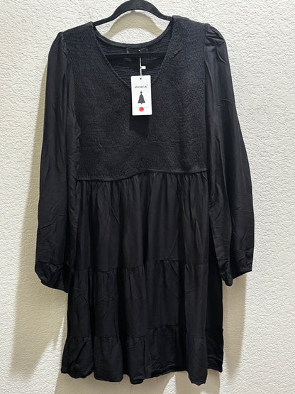 Zesica Black Long sleeve dress Women’s size XLarge