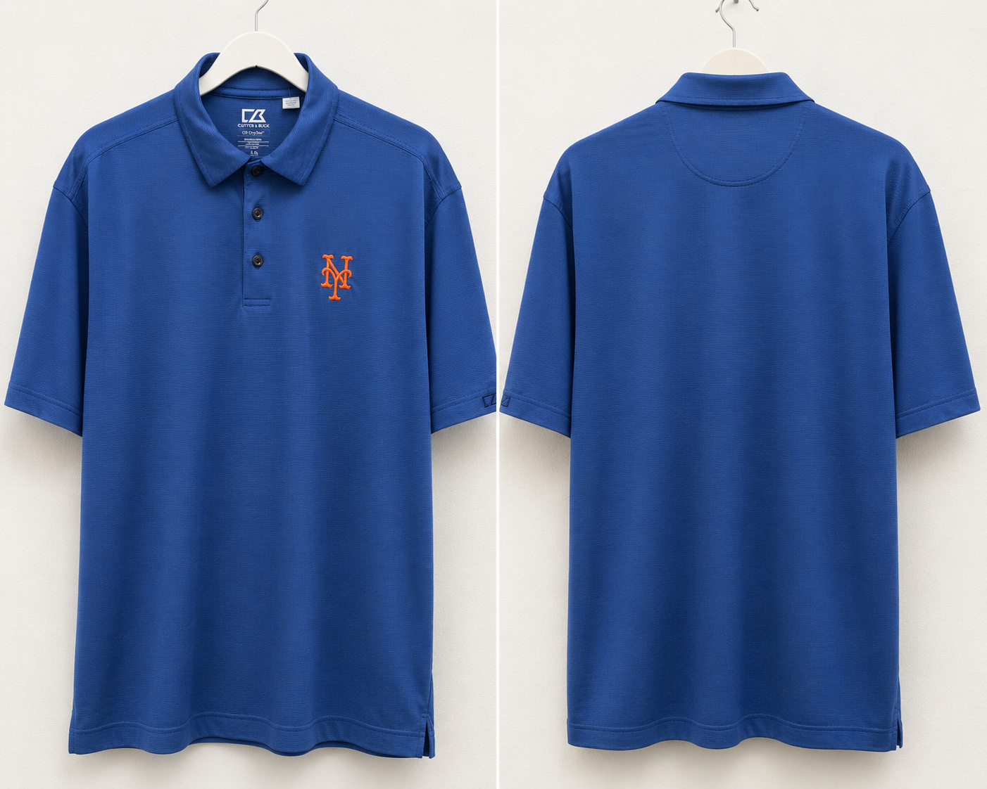 New York Mets Blue Polo Shirt Men’s Large