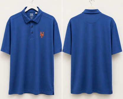 New York Mets Blue Polo Shirt Men’s Large