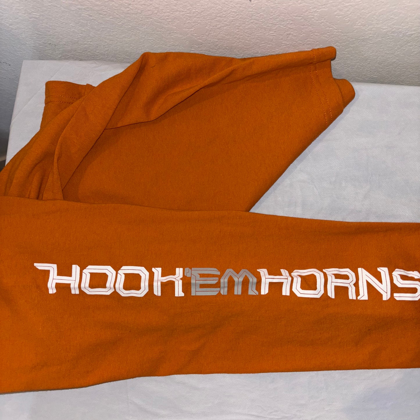 Texas Longhorns orange Long Sleeve shirt size extra large