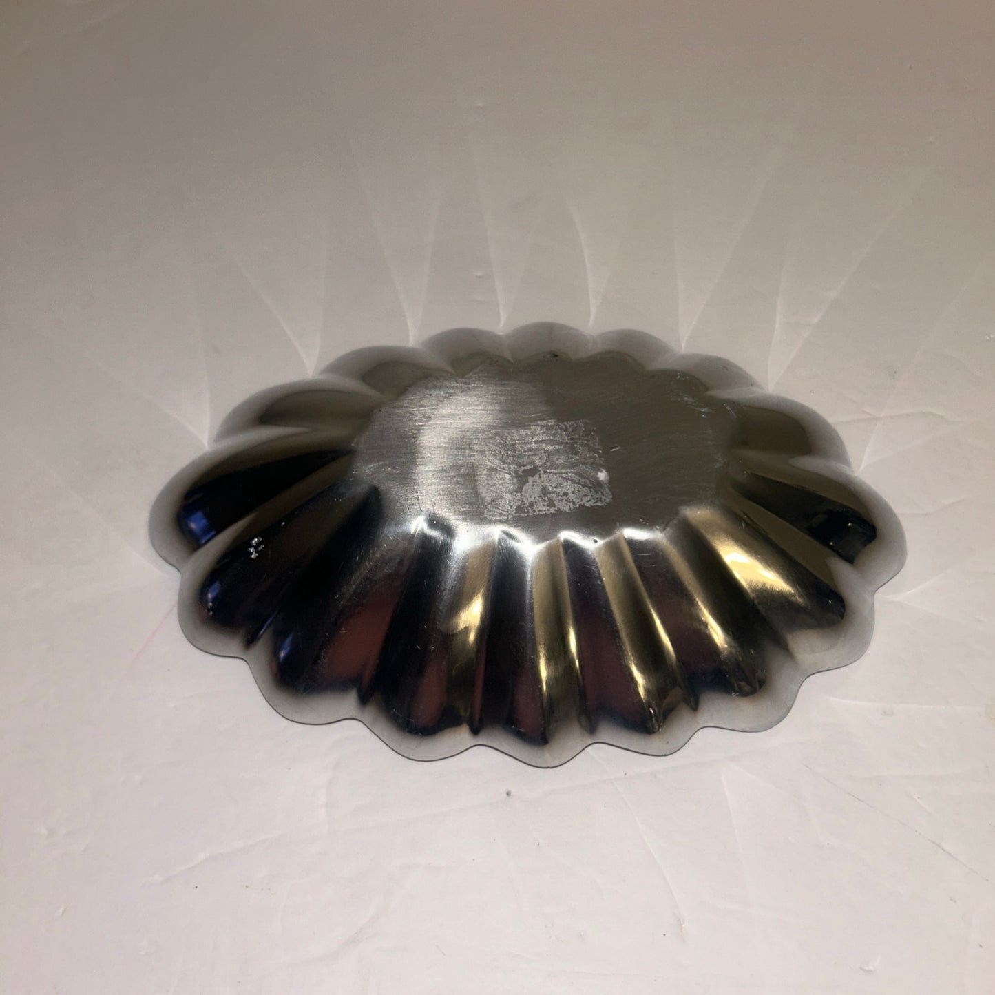 Cobalt Blue and Metal Trinket/Candy Dish