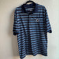 Authentic Dallas Cowboys Blue & White Stripe Men’s XL Polo Shirt