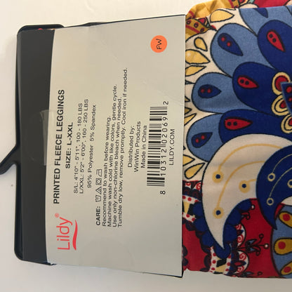 LILDY colorful leggings size large – 2XL