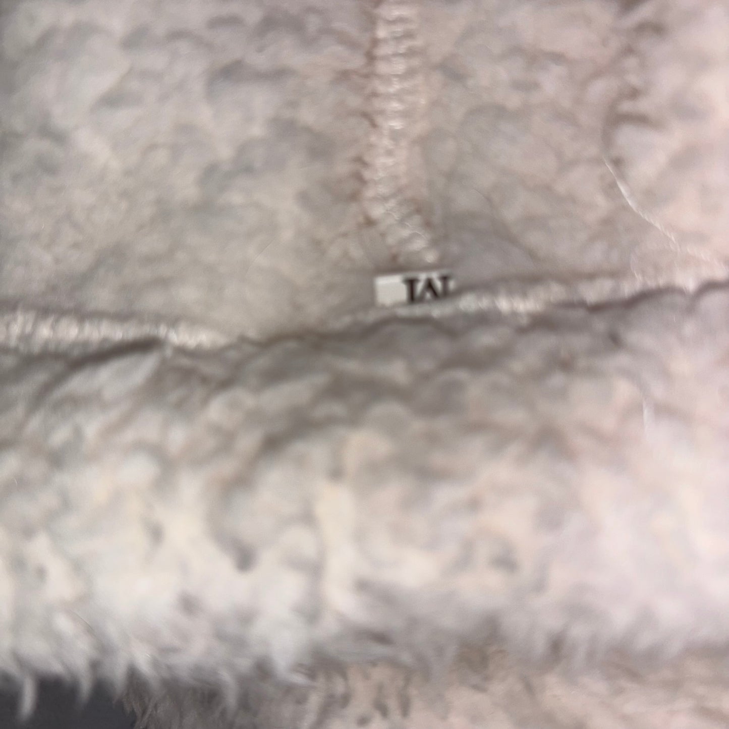 White fleece lounge pant joggers with pockets women’s size medium