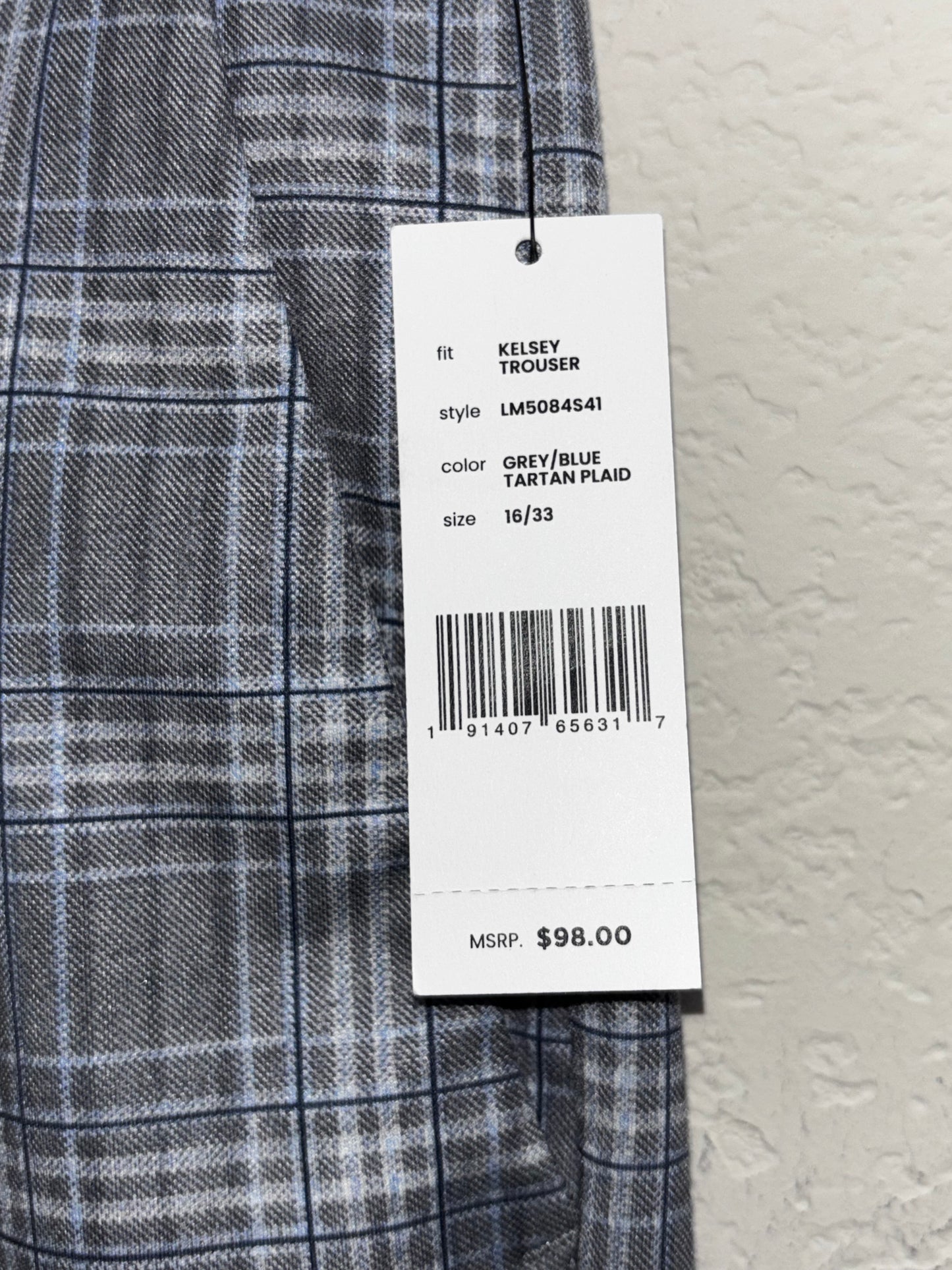 Liverpool Los Angeles Women’s plaid graypants size16