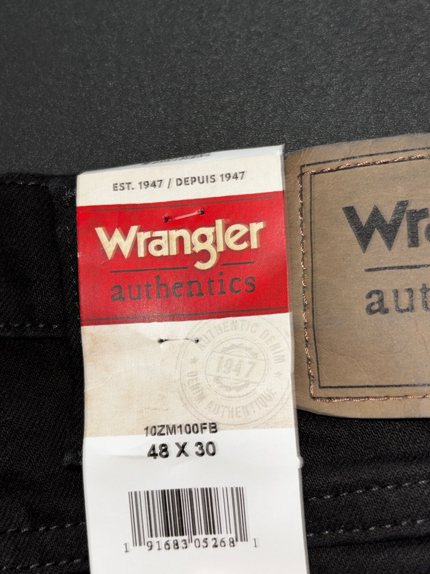 Wrangler Black Denim Jeans size 48