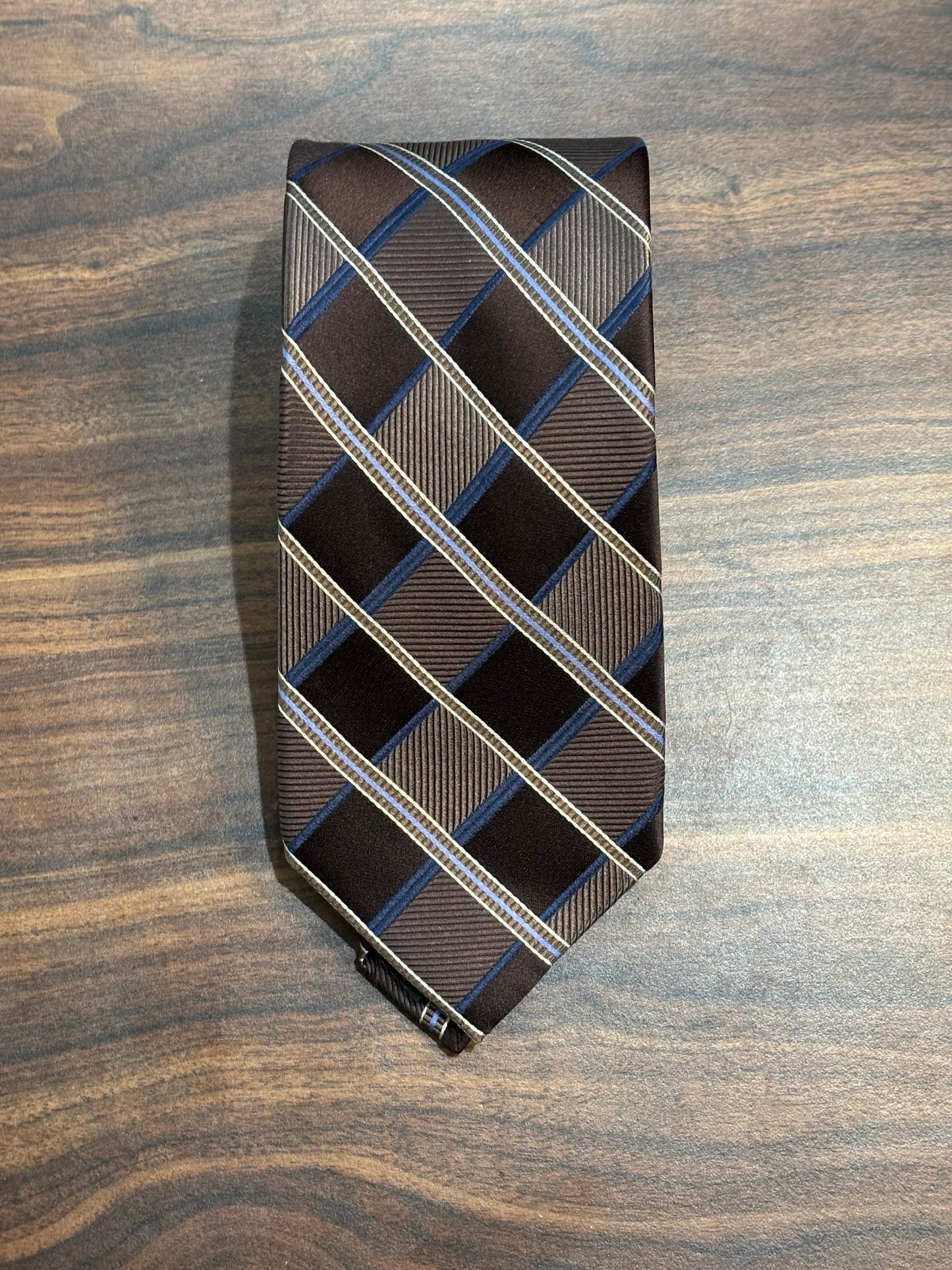 Michael Kors Brown Tie 100% Silk 58”