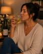Wine Glass “Mom Fuel” stemless