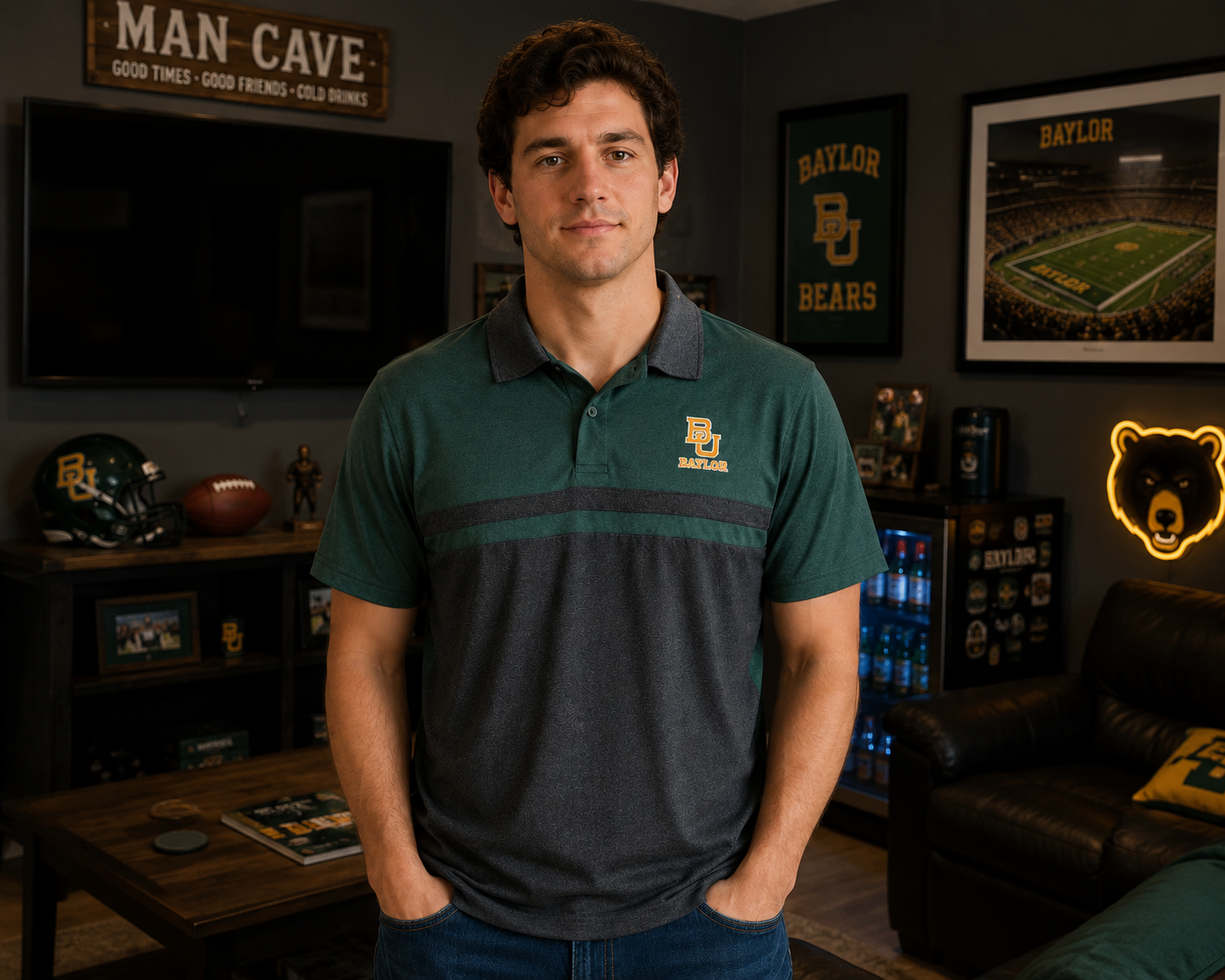 Baylor Bears Men’s Polo Shirt
