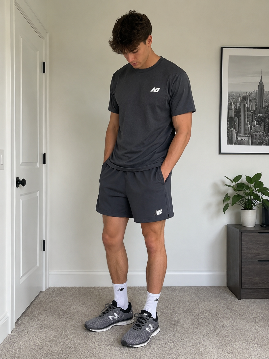 New balance, Gray Sneakers, Men’s 9.5