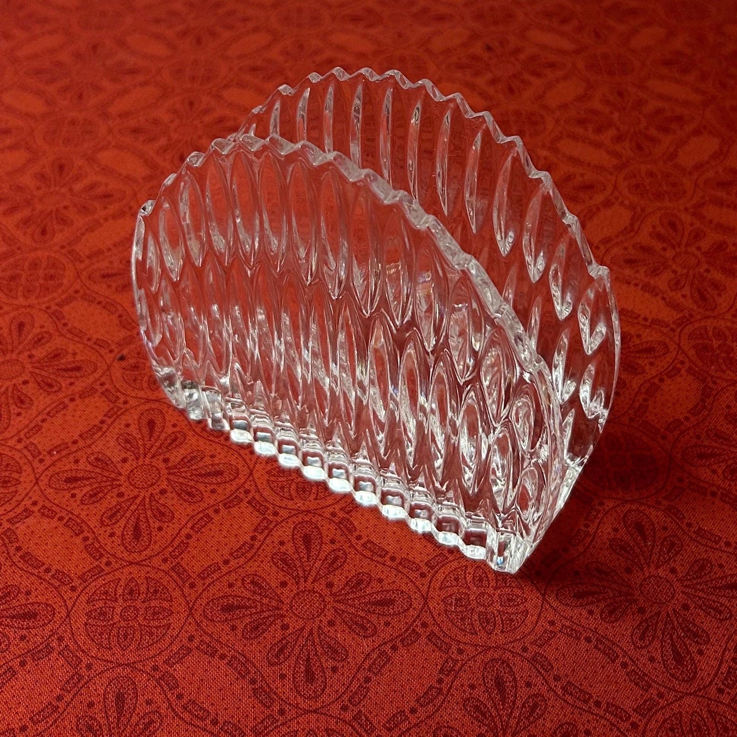 Vintage Elegant Princess Crystal Napkin Holder