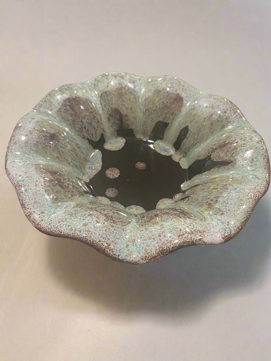 Handmade 8 1/4 Ceramic Decor Bowls (Set of 4)