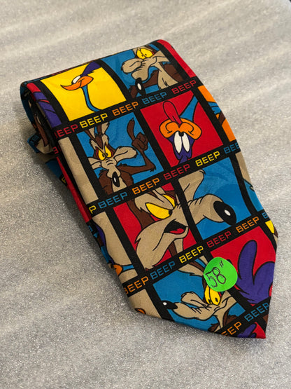 Looney Tunes 100% Polyester 58in Tie